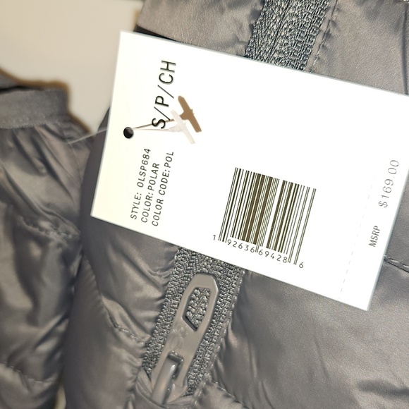Spyder Women's Quilted Puffer Packable Jacket In 'Polar'. NWT. Women's Sz Small. - Picture 8 of 10